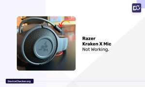Razer Kraken X Mic Not Working