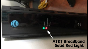 Easy Solutions For AT&T Broadband Solid Red Light Issues