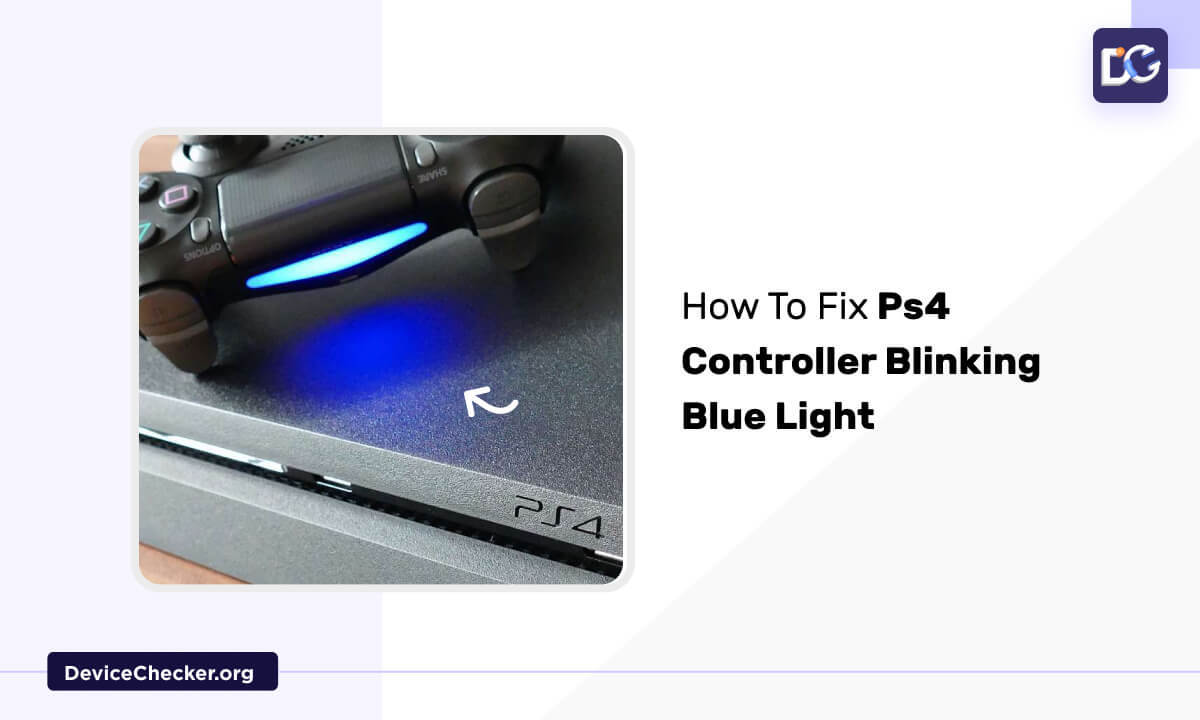 Ps4 Controller Blinking Blue Light